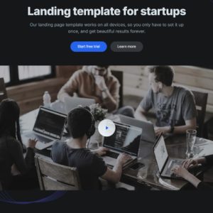 React Landing Pro
