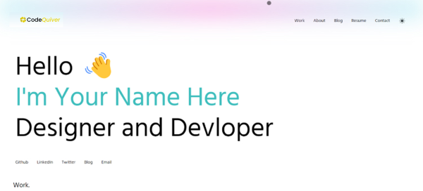 React Portfolio Hub